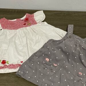 Baby Girls 2 pieces dresses 12 months